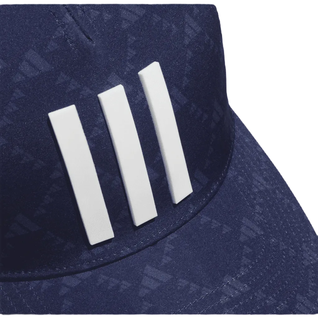 Adidas Tour 3-Stripes Printed Golf Cap - Navy