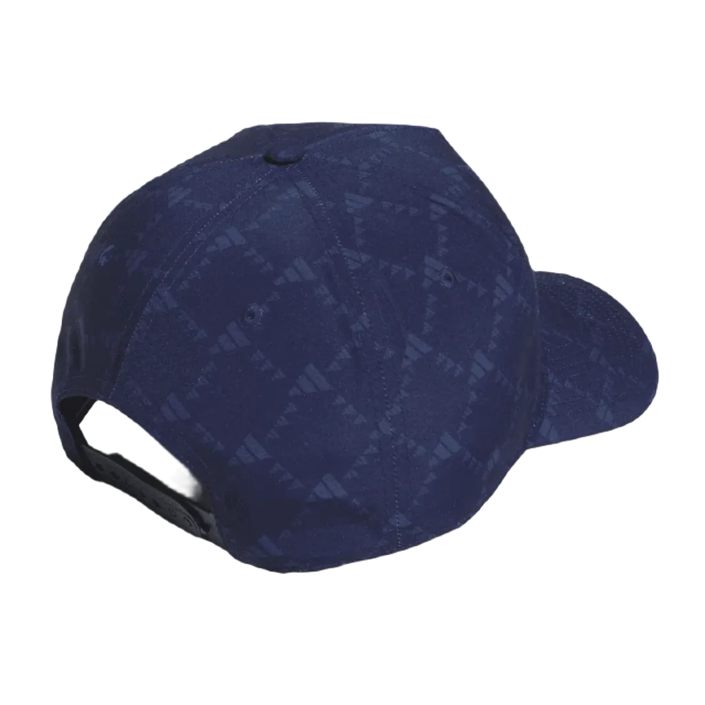 Adidas Tour 3-Stripes Printed Golf Cap - Navy