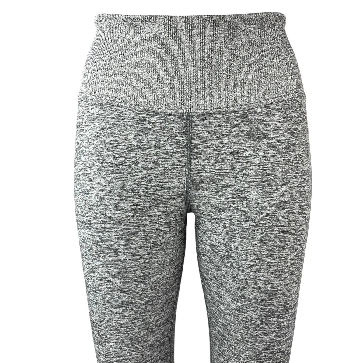 Alo Yoga Gray Heather High Rise Yoga Workout Athletic Leggings Pants Size XS