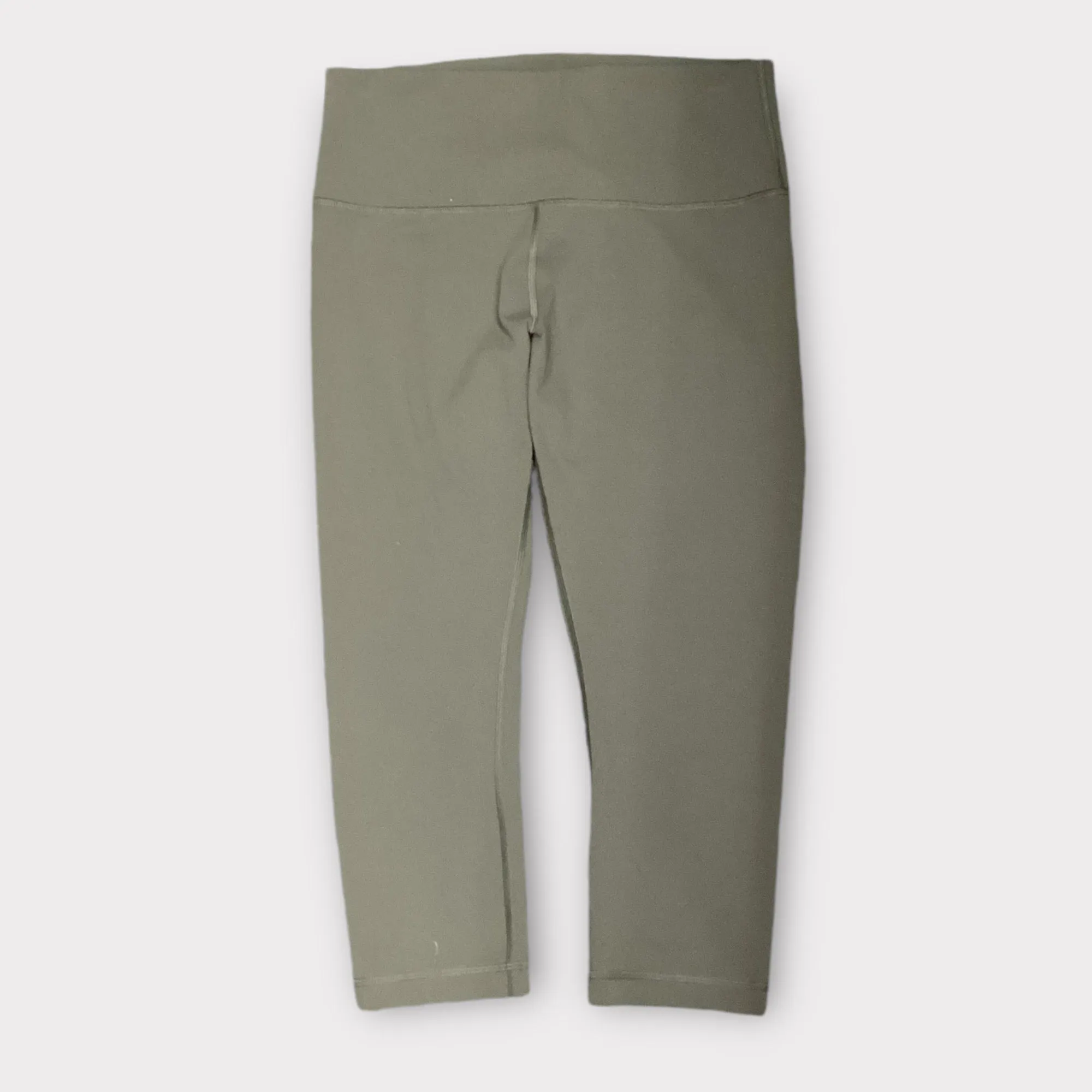 Athletic Leggings By Lululemon In Green, Size: M