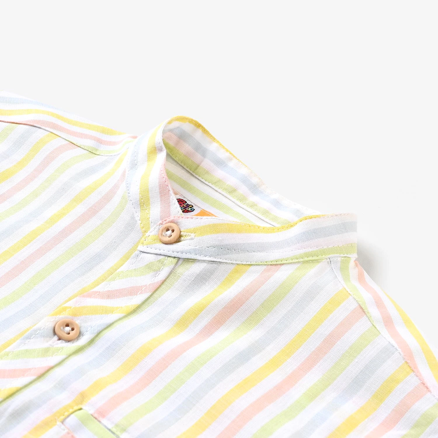 Boys Yarn Dyed Casual Shirt H/S-C.Stripe