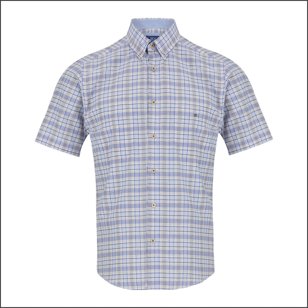 Dg's Beige Check SS Shirt-