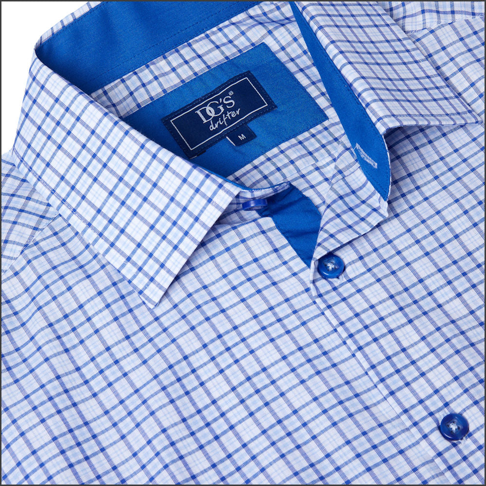 Dg's Blue Check SS Shirt-