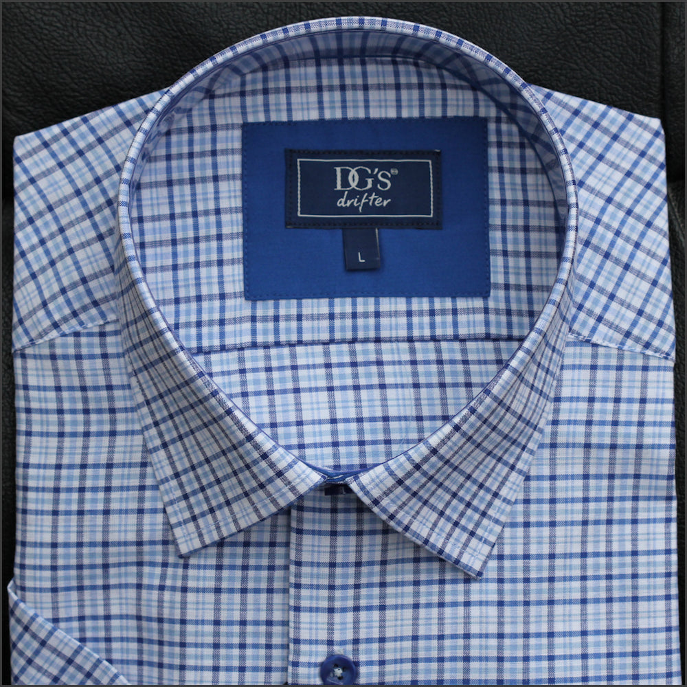 Dg's Blue Check SS Shirt-