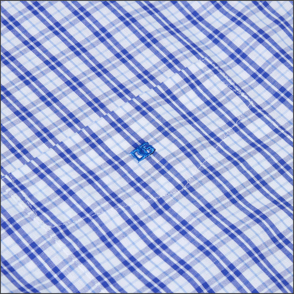 Dg's Blue Check SS Shirt-