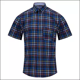 Dg's Blue Multi Check SS Shirt-