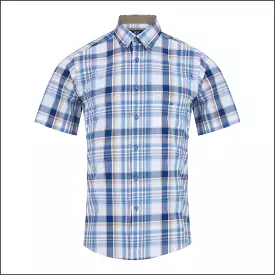 Dg's Multi Blue check SS Shirt-