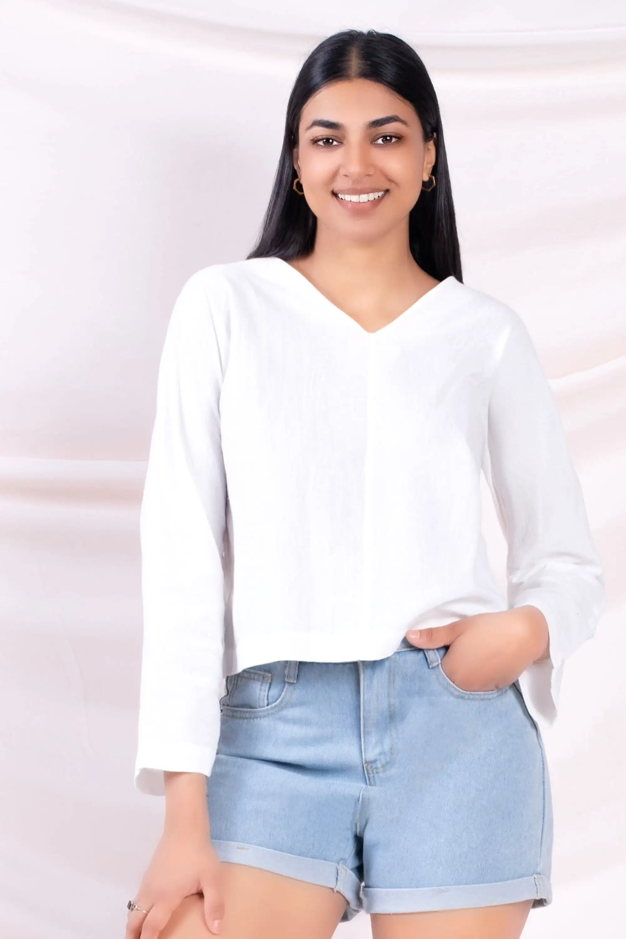 Drop Sleeve Relaxed Top