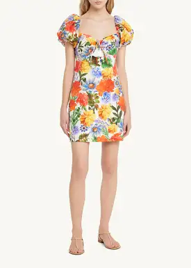 Gigi Dress - Egret Blossoms