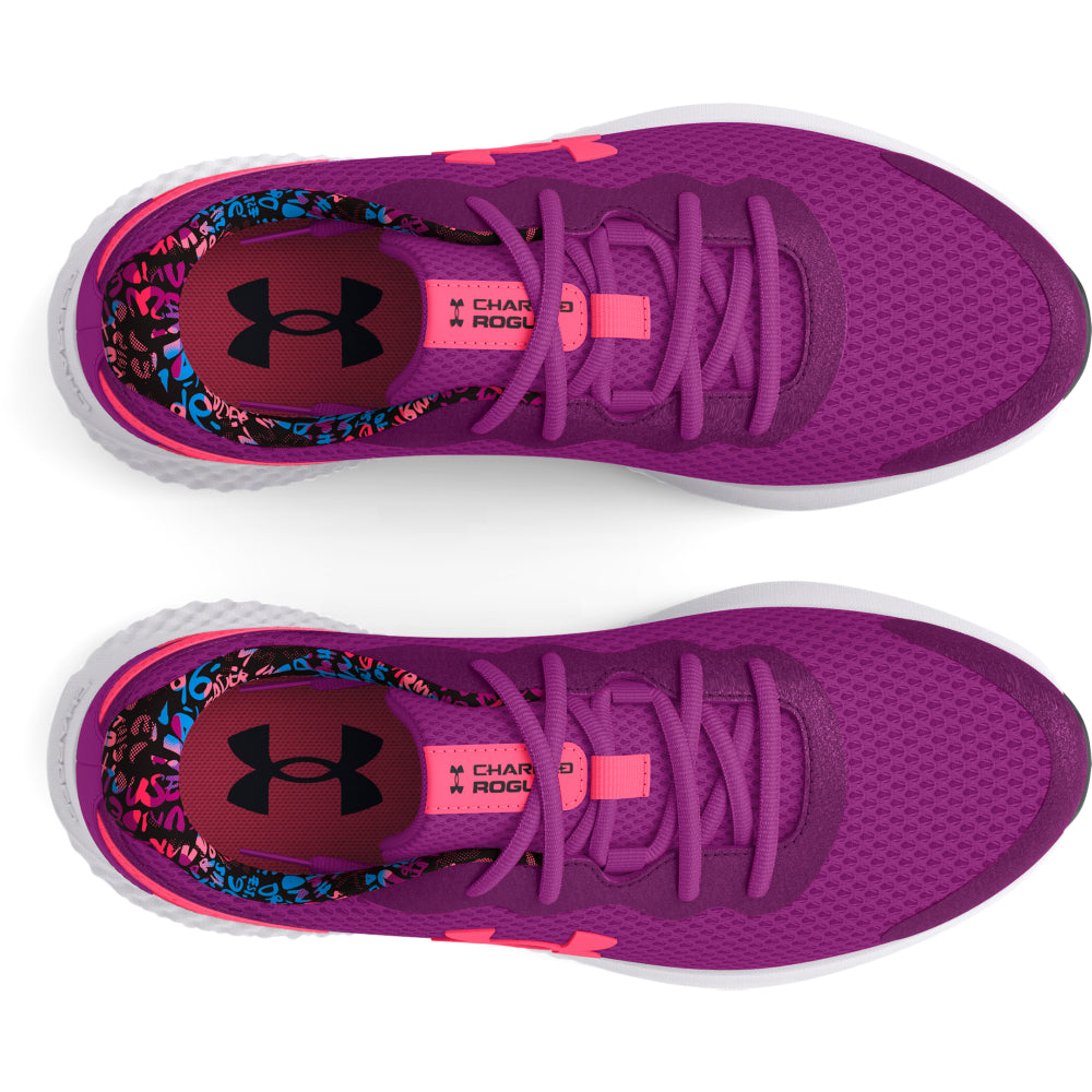 Girls' Under Armour Youth Charged Rogue 3 Glitter