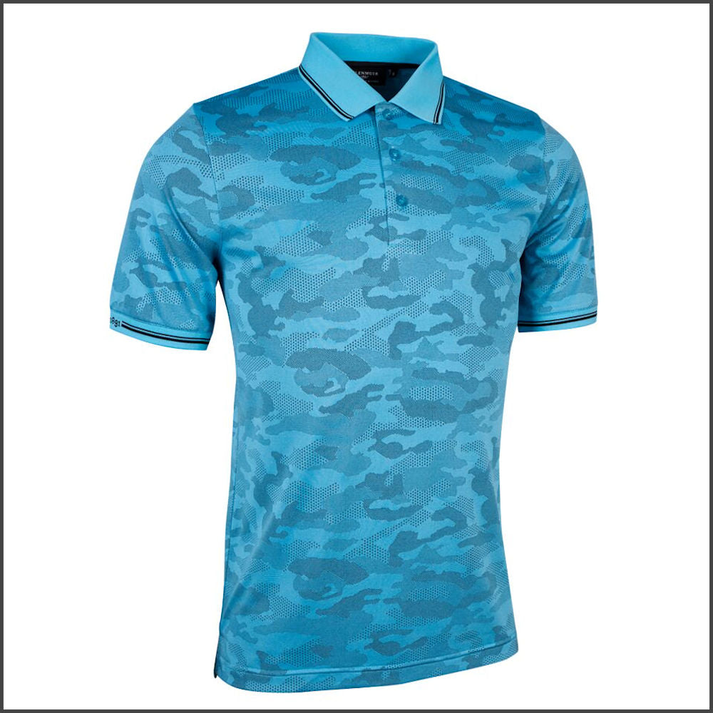 Glenmuir Brody Camo Performance Polo Shirt*