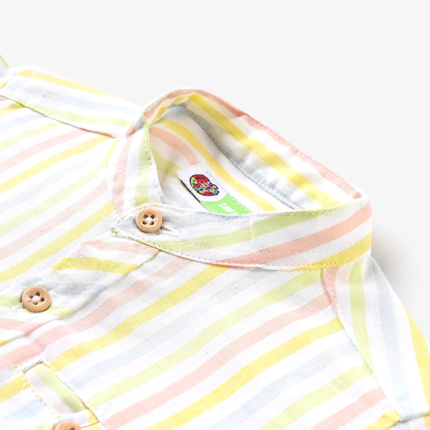 Infant Boys Yarn Dyed Basic Casual Shirt-C.Stripe