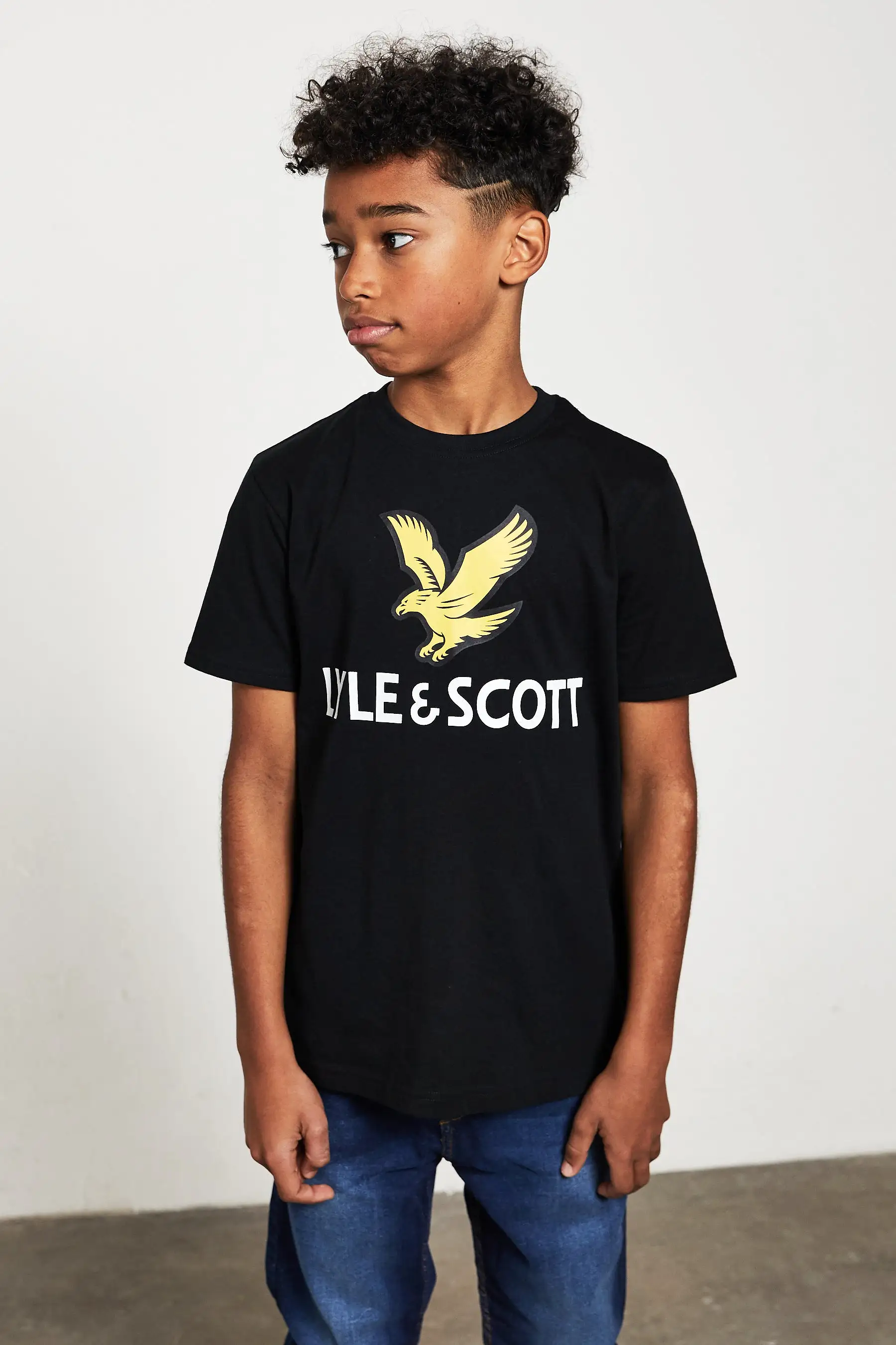 Lyle & Scott Boys 'Eagle Logo' T-Shirt - Short Sleeved