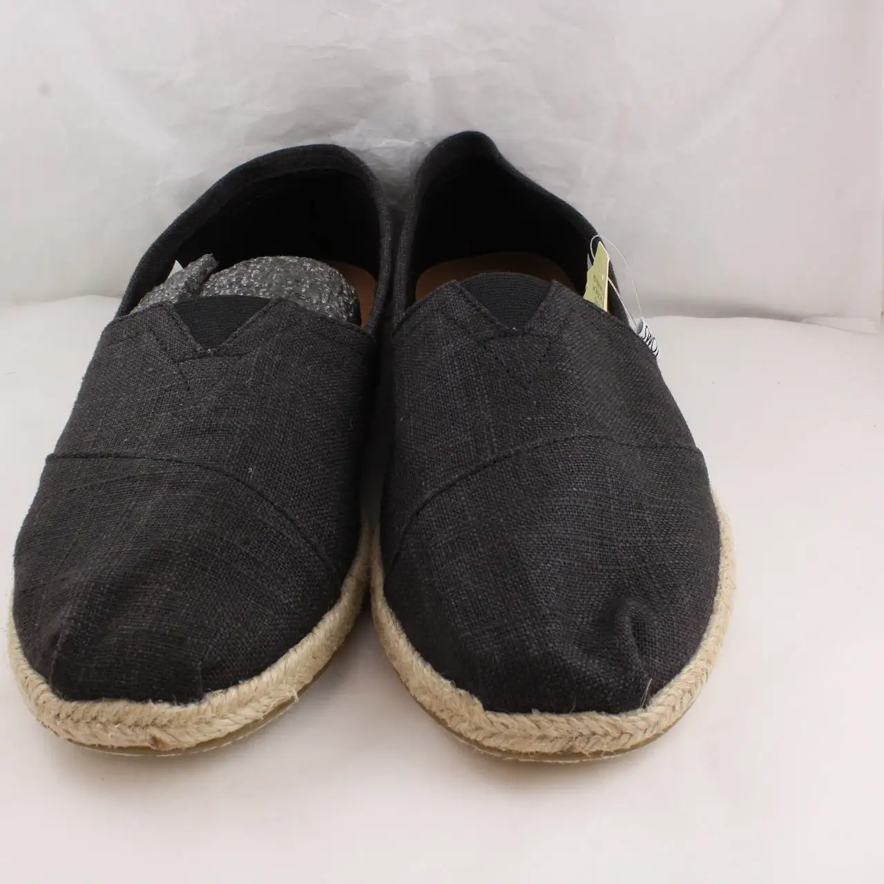 Mens Toms Toms Classic Black Linen