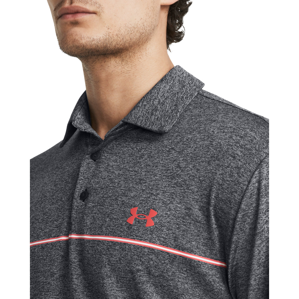 Men's Under Armour Playoff Stripe Polo