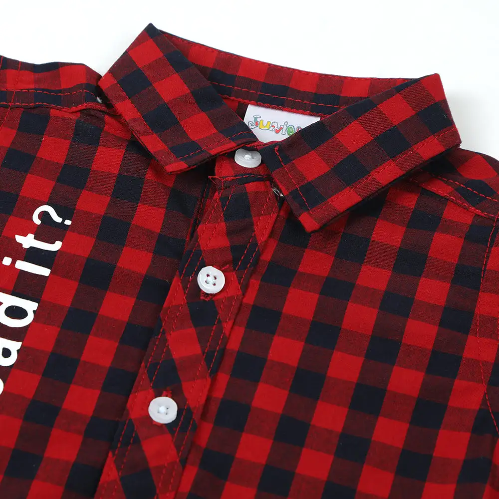 Newborn Boys Casual Shirt - Red