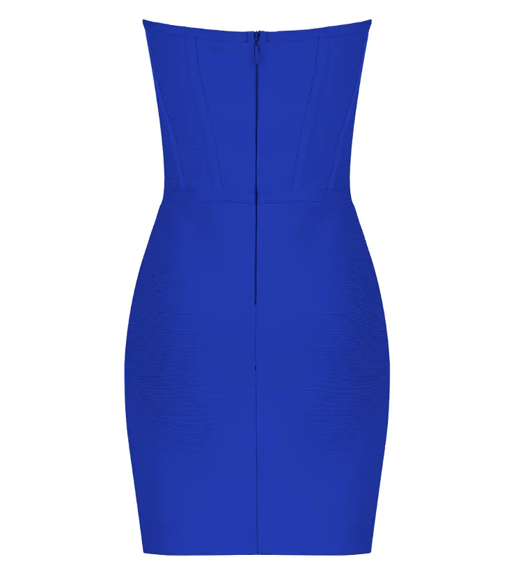 Peggy Blue Mini Dress