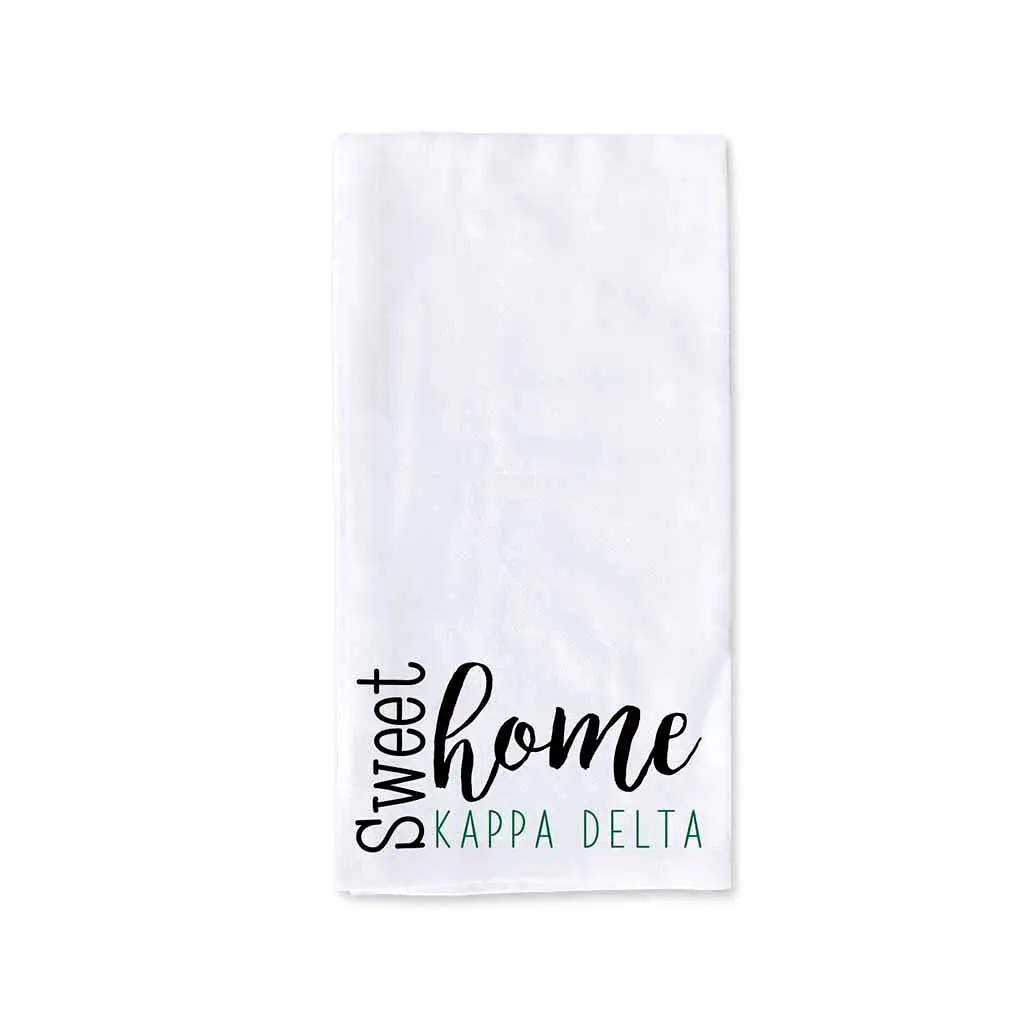 Sweet Home Kappa Delta Sorority Kitchen Towel