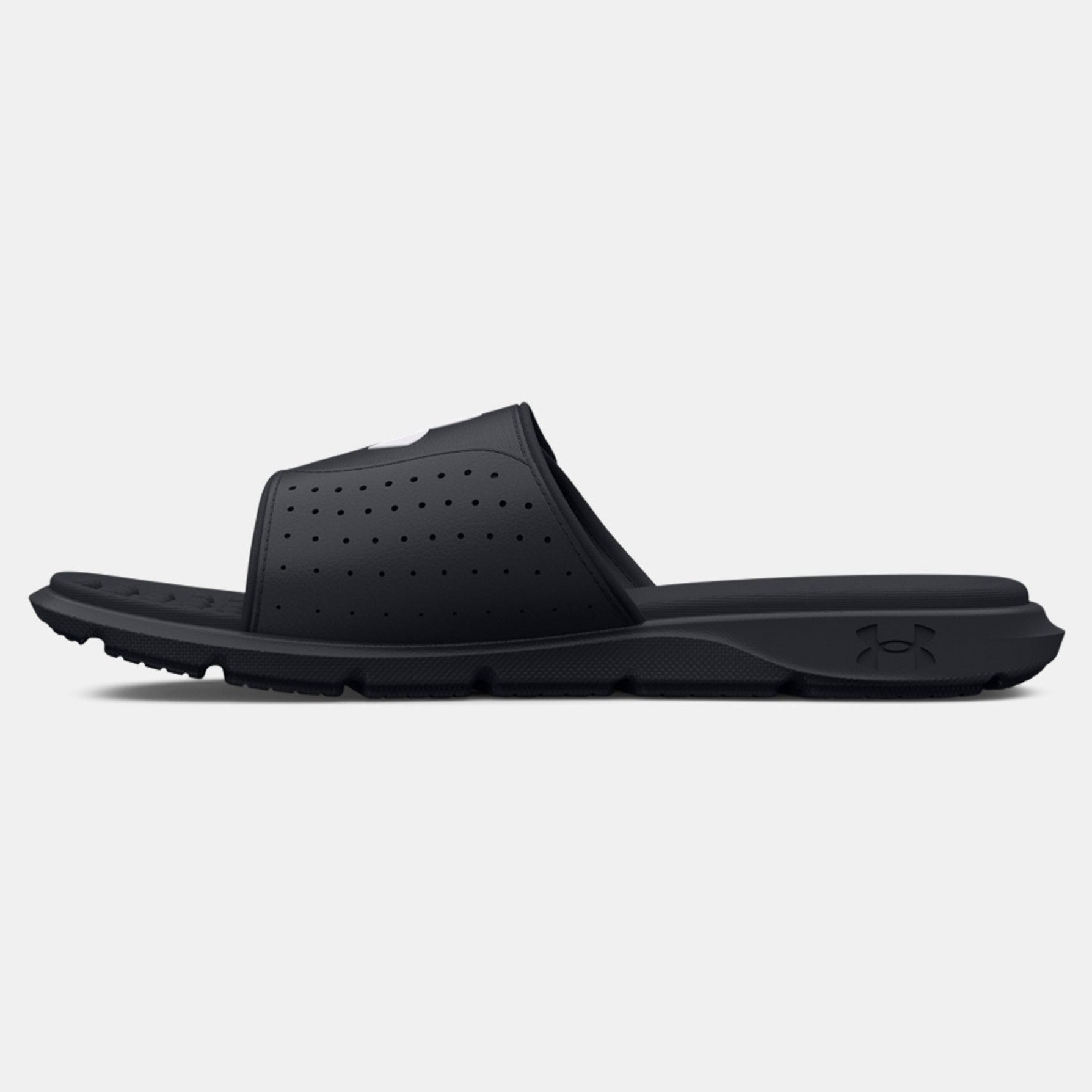 Under Armour Black/White Ignite 7 Slide