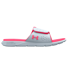 Under Armour Halogen Blue/Pink Shock Ignite 7 Slide