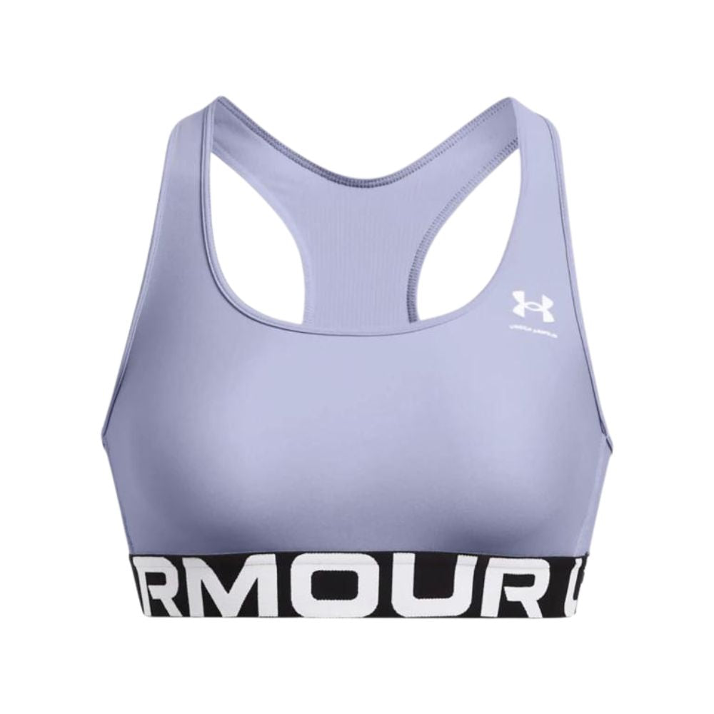 Under Armour Women's UA HeatGear Mid Branded Sports Bra