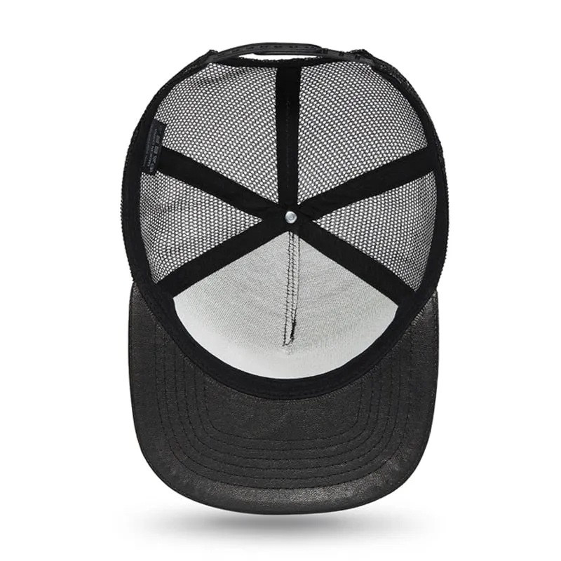 Unisex Solid Black Color Adjustable Streetwear Baseball Hip Hop Cap