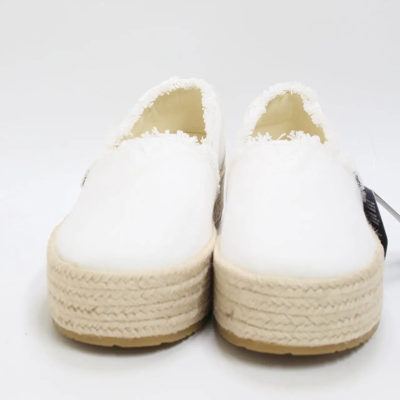 Womens Toms Valencia Espadrille White